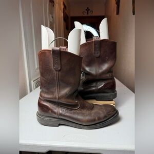 Red Wing Mens Boots Sz 13  Pecos Rattlesnake Soles Made In USA not steal toe
